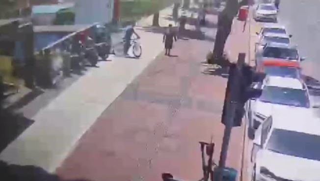 Bisiklet faresi polis takibinden kaçamadı