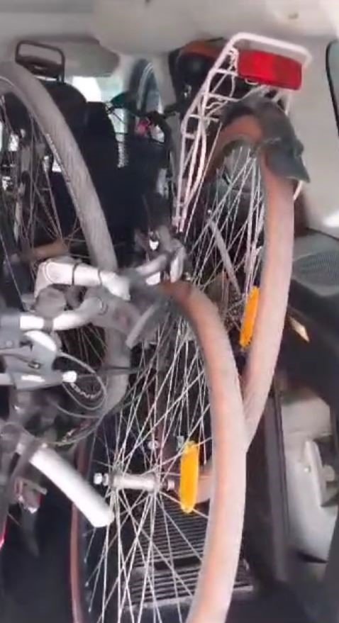 Bisiklet faresi polis takibinden kaçamadı