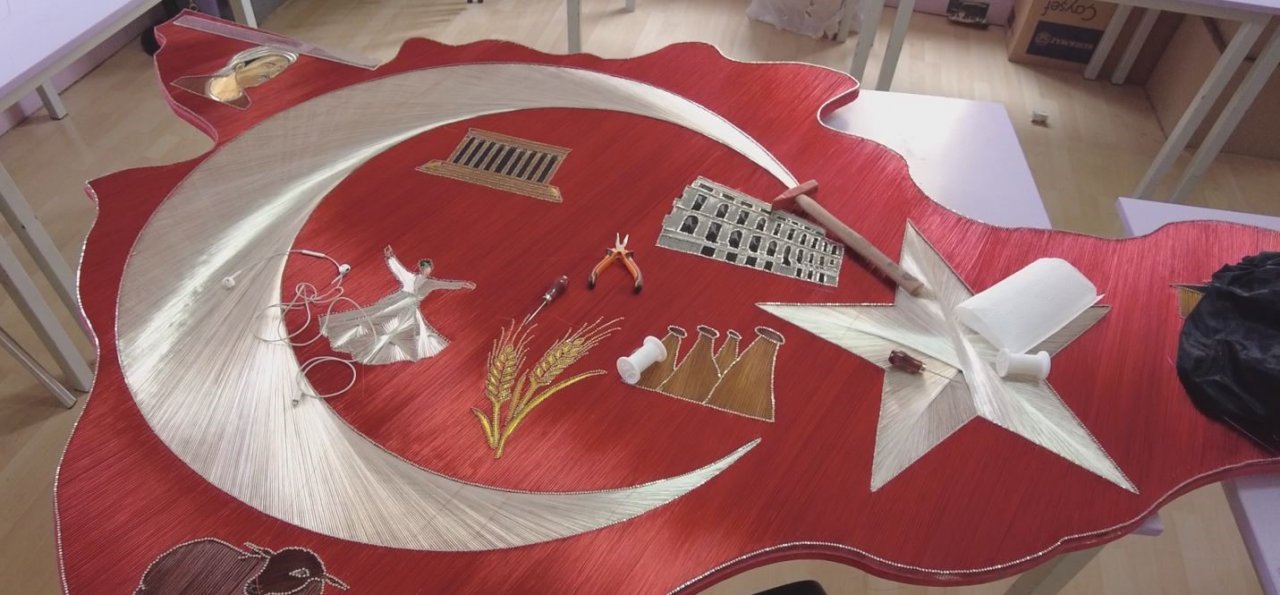 Bağcılar’da dünyanın en büyük filografi çalışması yapıldı