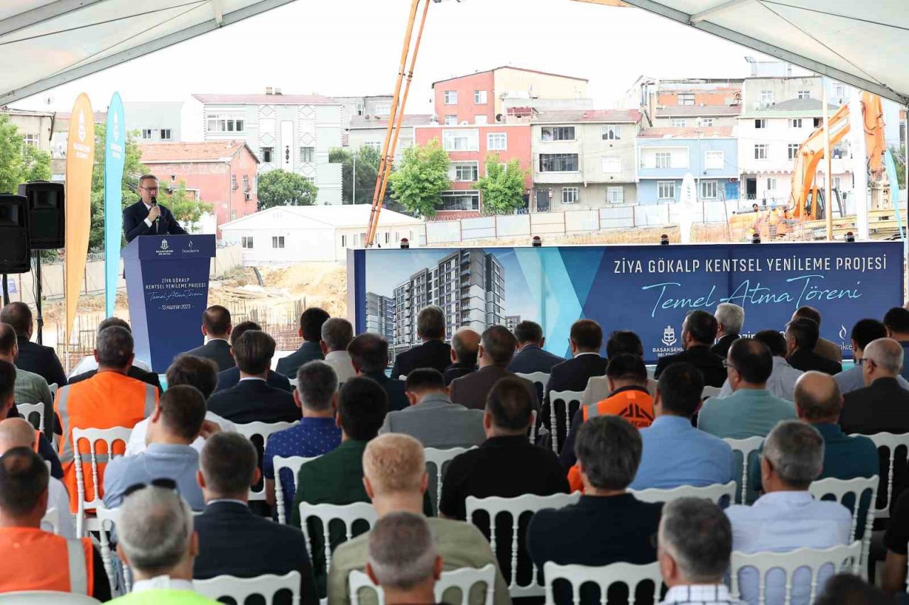 Başakşehir Ziya Gökalp Mahallesi’nde kentsel yenileme başladı