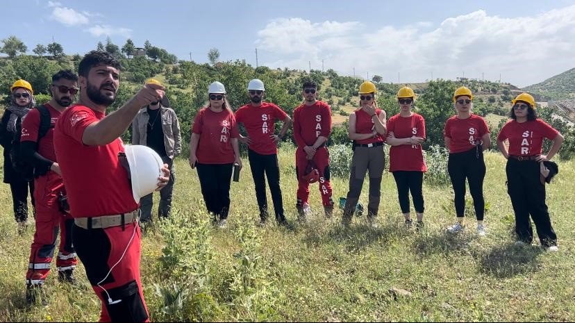 SAR ekibi, yeni gönüllülere kamplı eğitim verdi