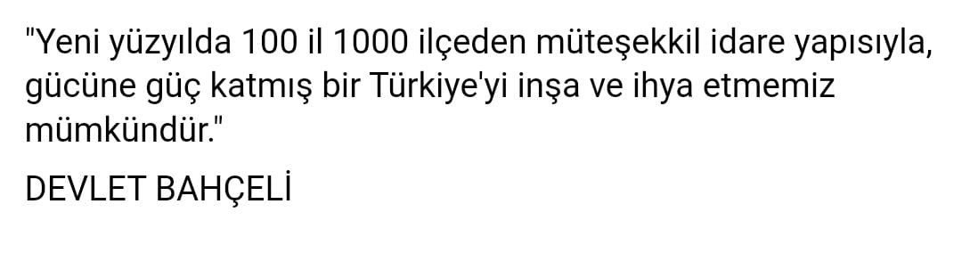 Bahçeli’nin grup toplantısı konuşması Nazillileri heyecanlandırdı