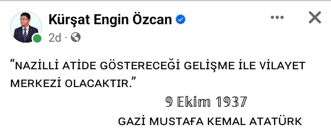 Bahçeli’nin grup toplantısı konuşması Nazillileri heyecanlandırdı