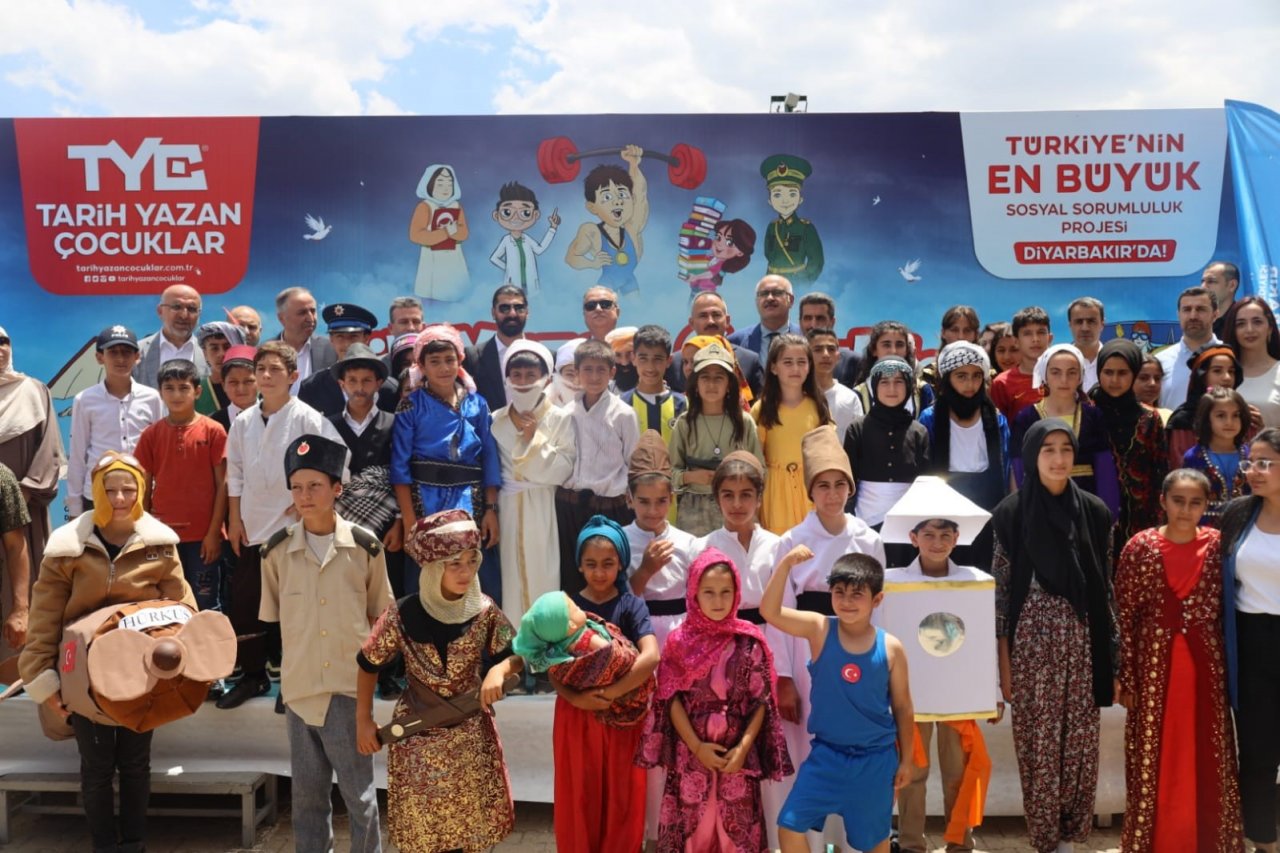 Tarih yazan çocuklar projesi son buldu