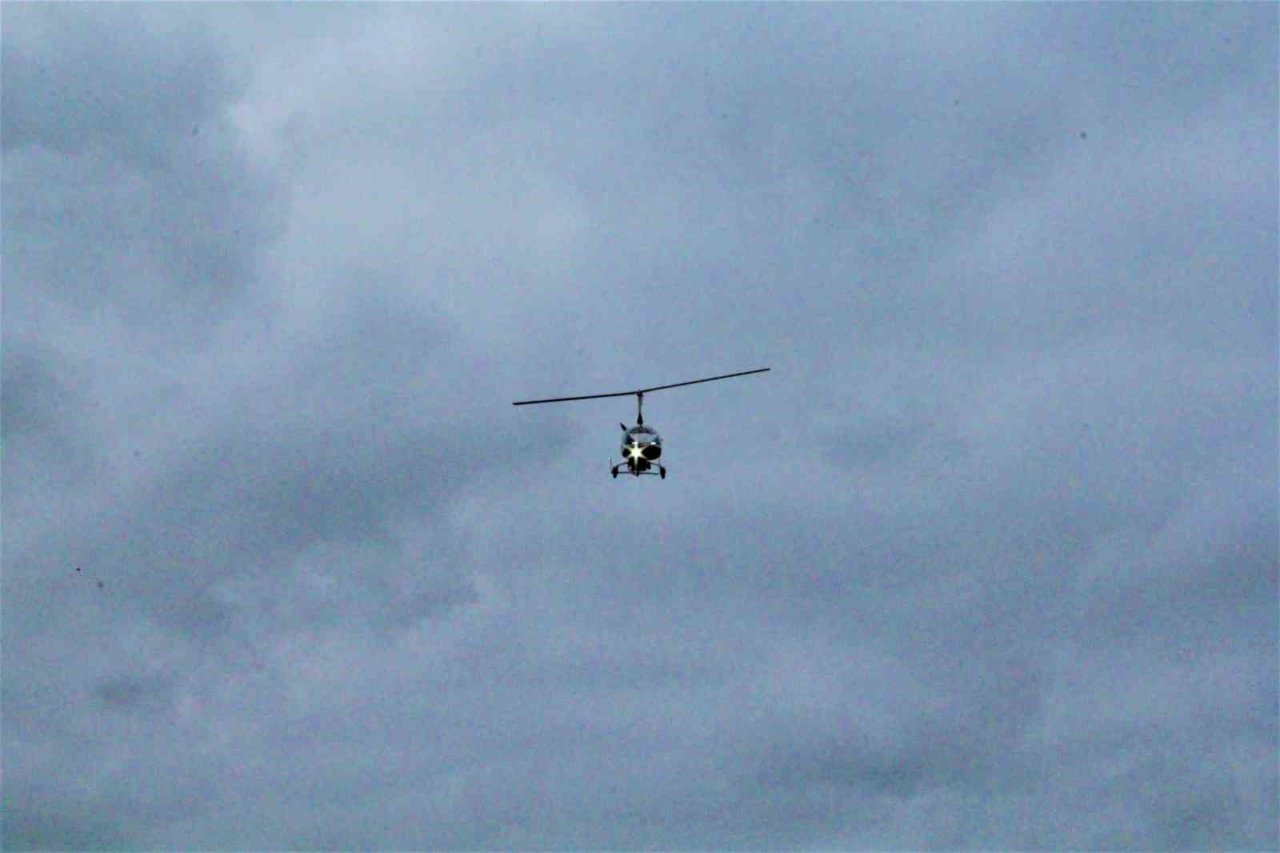 Jandarma ekiplerince ‘Cayrokopter’ destekli trafik denetimi