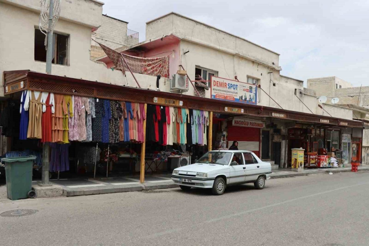Tarihi caddede sundurma çalışması tamamlandı