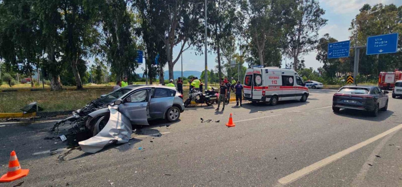 Gökova kavşağında kaza: 6 yaralı