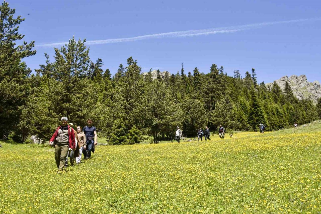 Gümüşhaneli dağcılar yılın ilk kampını Büyükyayla’da gerçekleştirdi