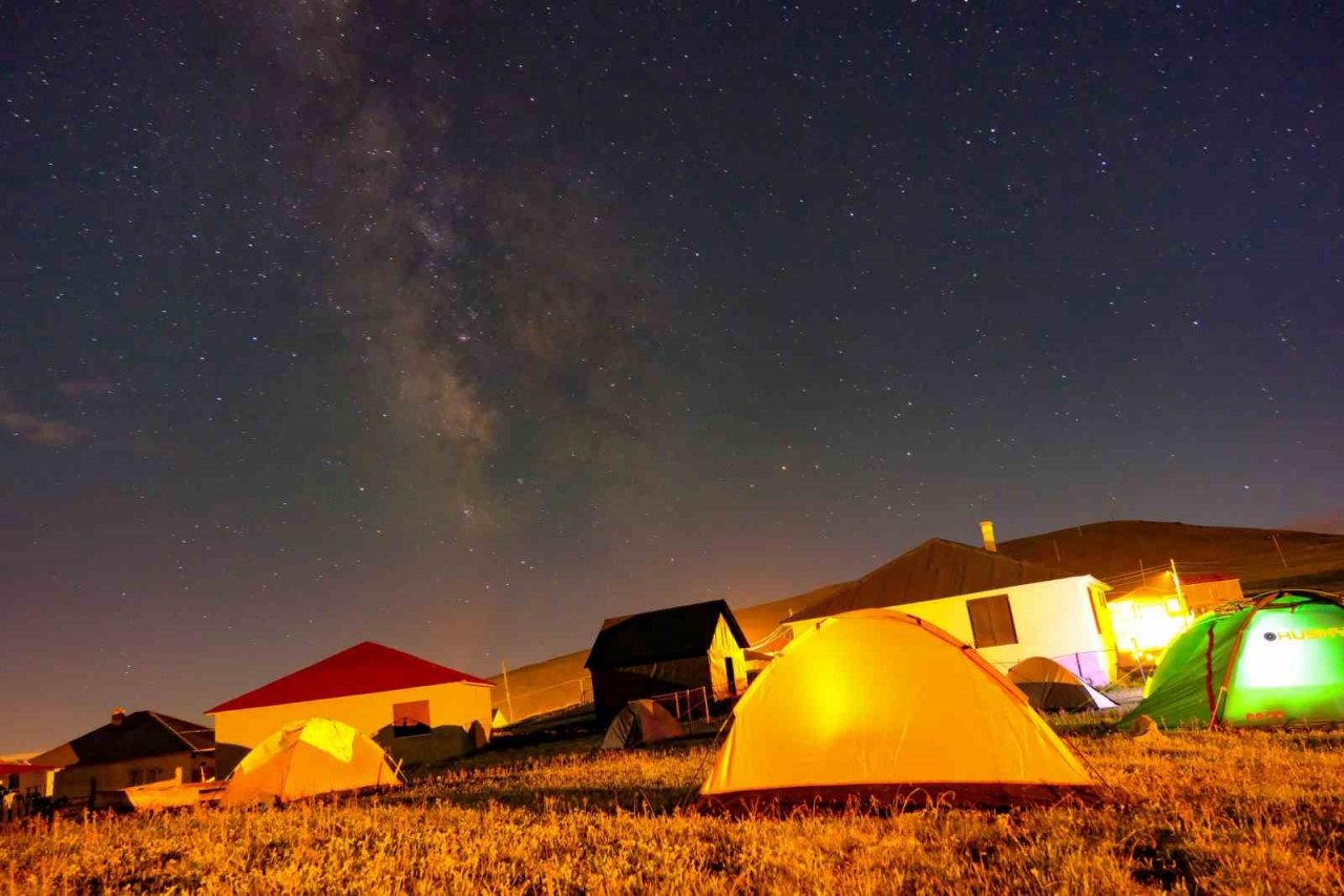 Gümüşhaneli dağcılar yılın ilk kampını Büyükyayla’da gerçekleştirdi