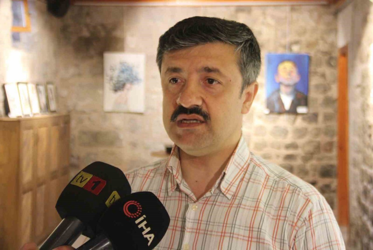 Kayseri Güzel Sanatlar Lisesi Öğrencileri Eserlerini Sergiledi