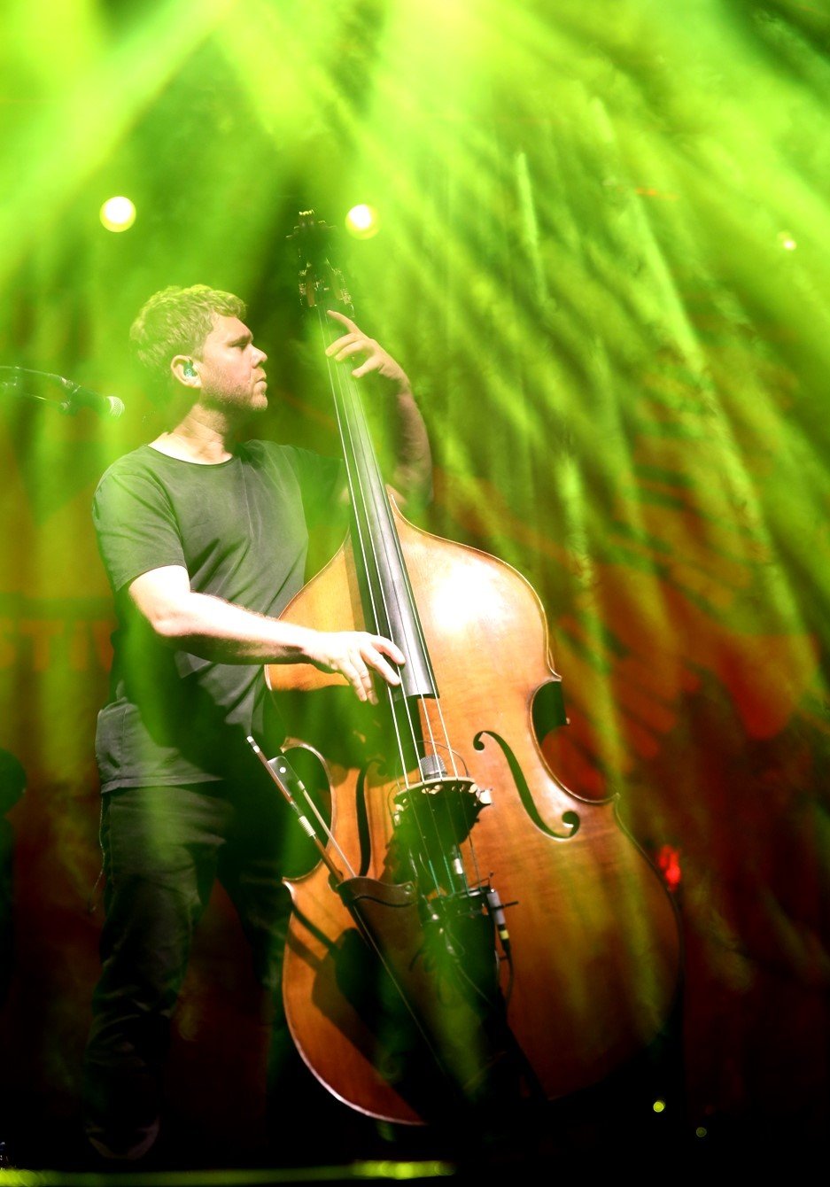 Caz tutkunları Nilüfer’de enstrümanların tınısıyla huzur buldu