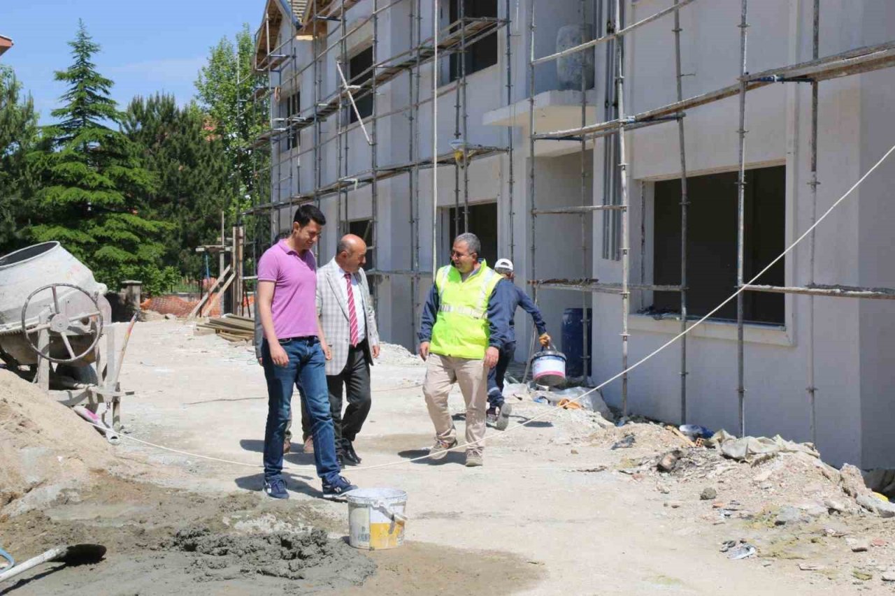 Müdür Başyiğit, 2023 yılı eğitim yatırımlarını yerinde inceledi