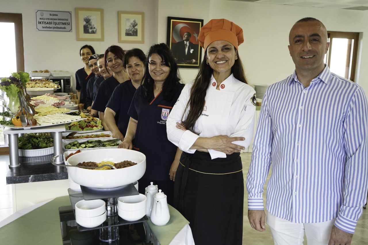 Akyaka Uygulama Oteli, açılış öncesi konuklarını ağırladı