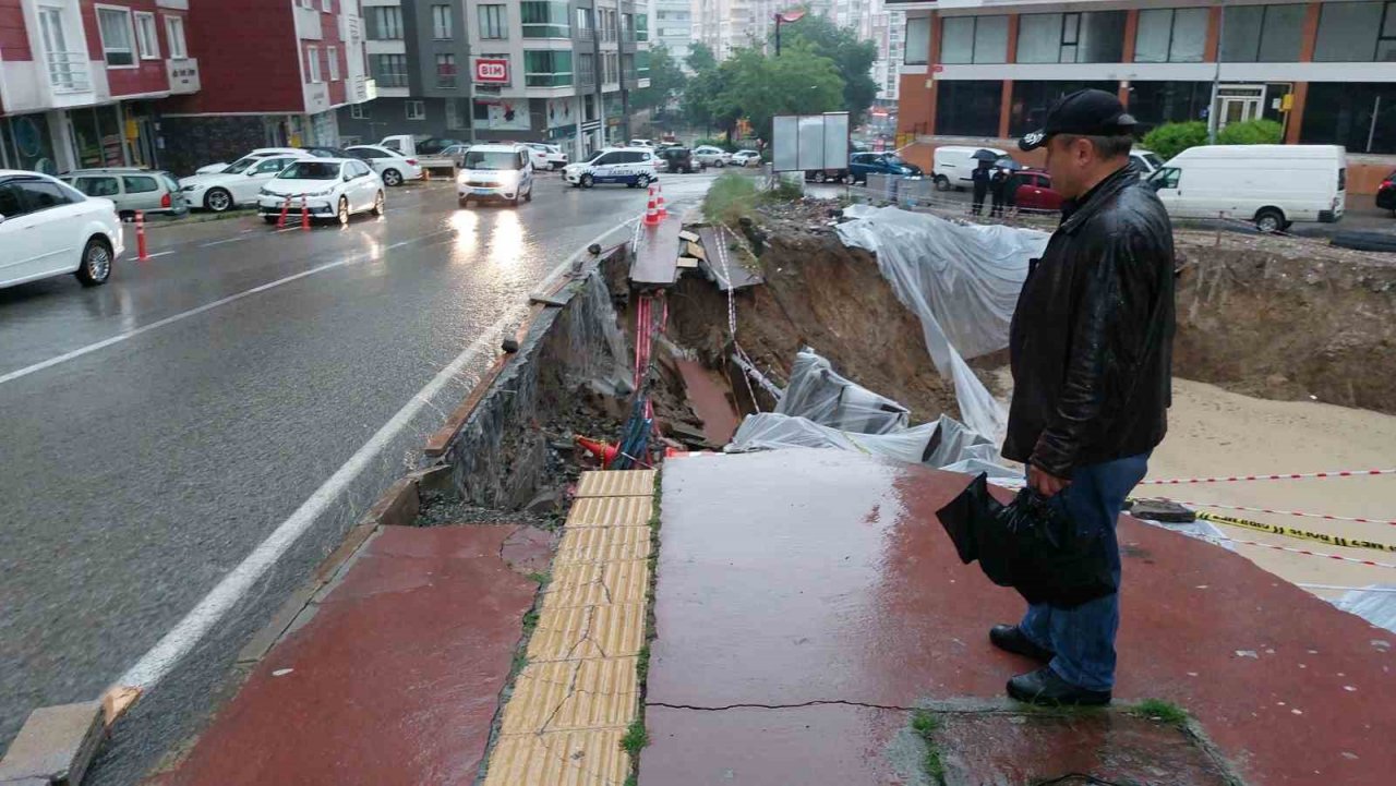 Samsun’u yine sel vurdu