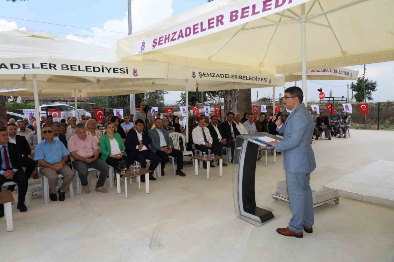 Şehzadeler Belediyesi Yeniharmandalı projesini hizmete açtı