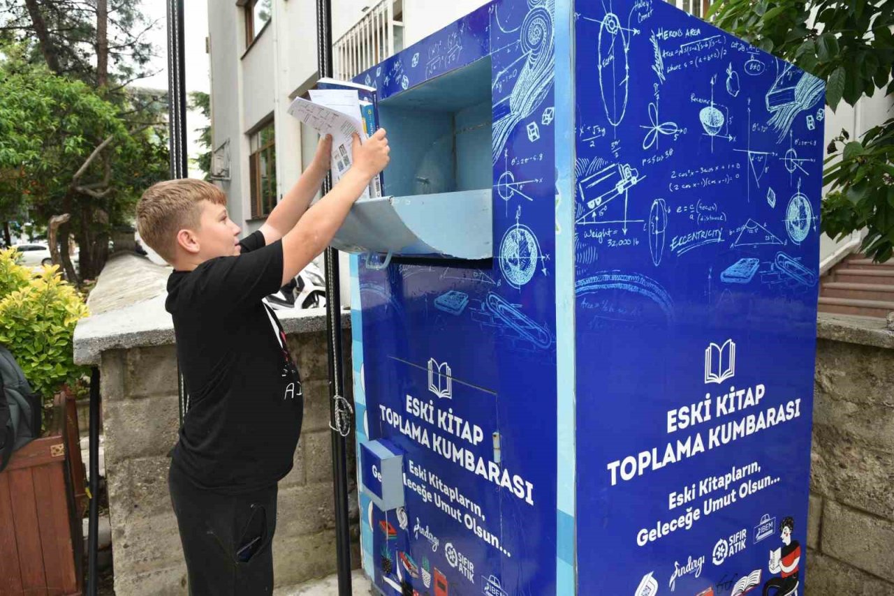 Eski kitaplar kumbarada toplanacak, geleceğe umut olacak