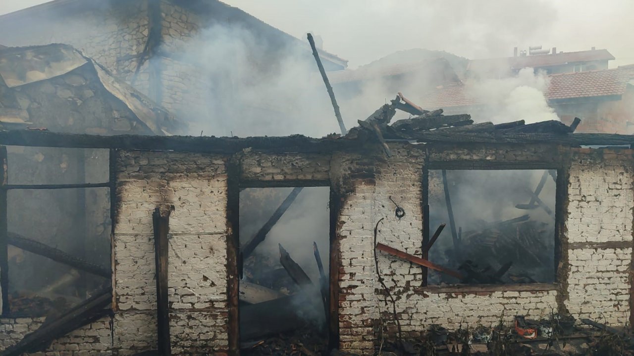 Tavşanlı’daki yangın korkuttu