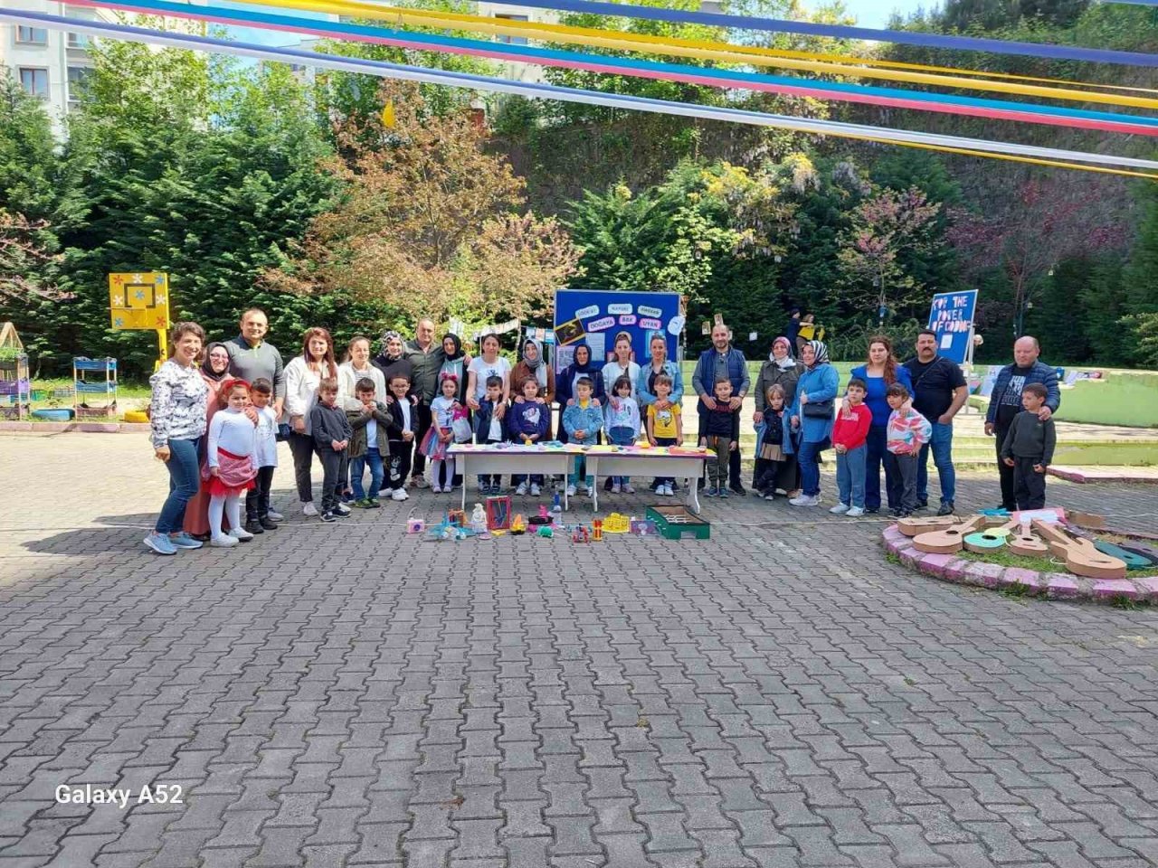 Çukurçayır Anaokulu e-twining proje sergisine ilgi