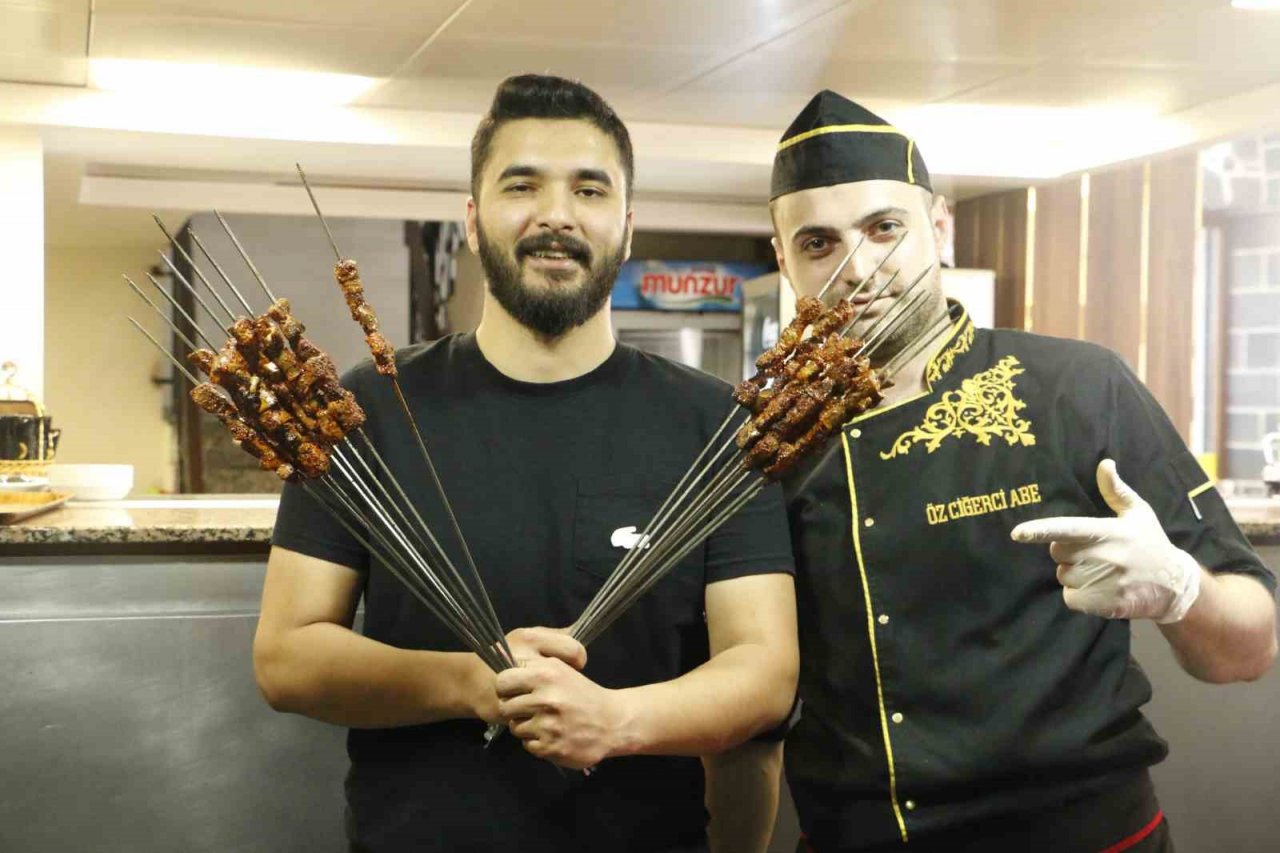 Diyarbakır’da Kurban Bayramı tatilinde en çok tüketilmesi beklenen yemek tescilli ciğer kebabı