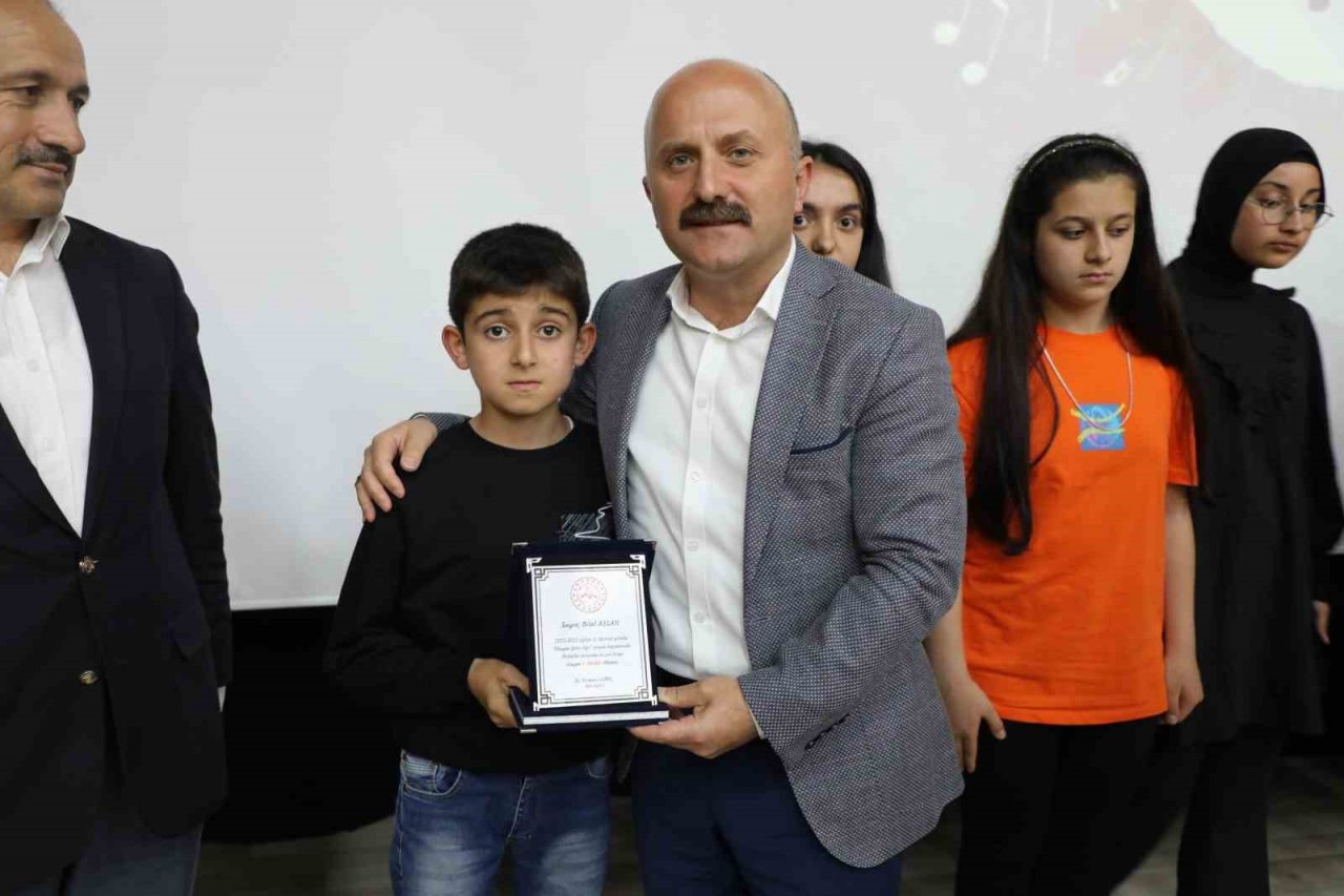 “Okuyan Şehir Ağrı” projesi ödül töreni