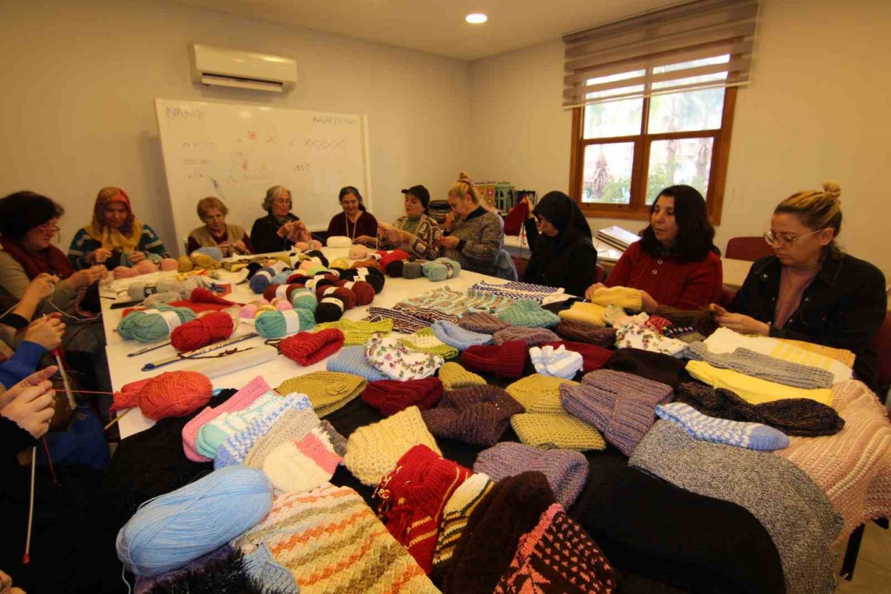 Alanyalı kadınların el emeği göz nuru eserleri vatandaşlarla buluşmaya hazır