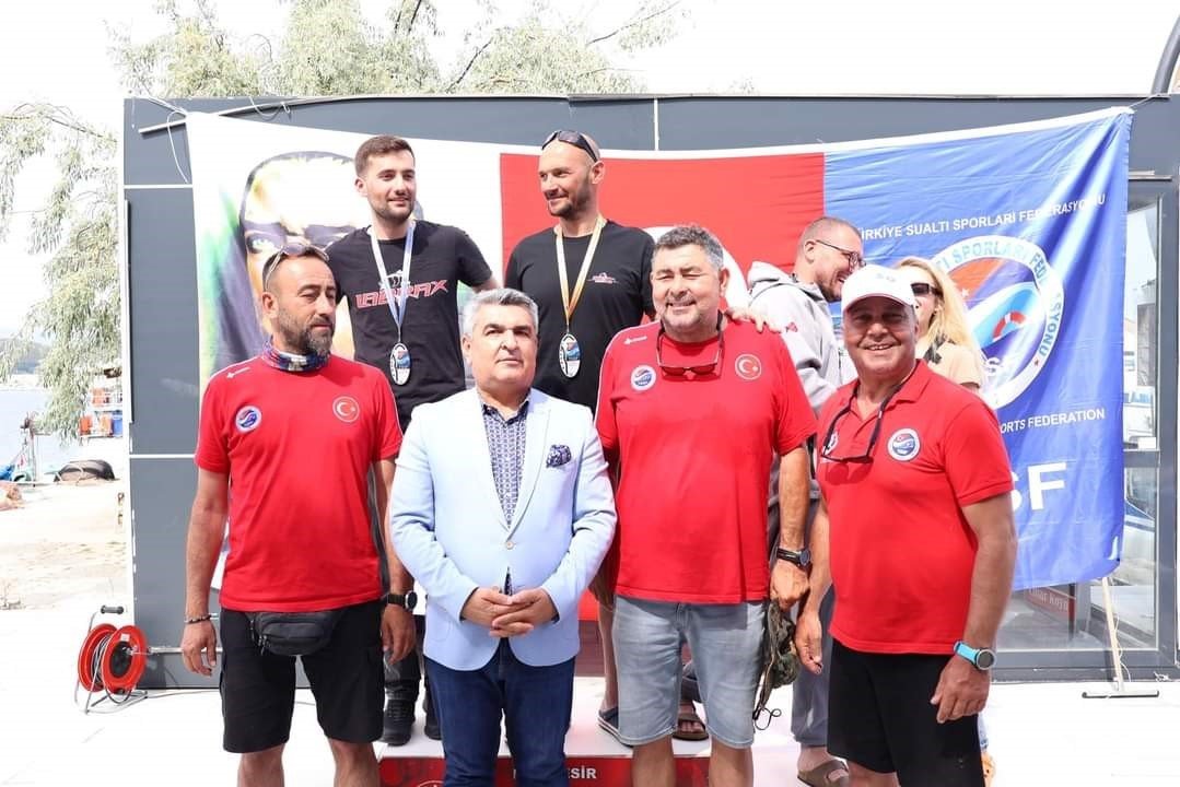 Avşa’da zıpkınla balık avı Türkiye Şampiyonası gerçekleşti