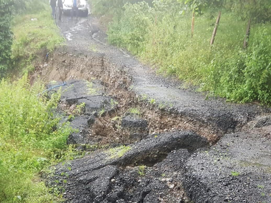 Heyelan bölgelerinde yoğun çalışma