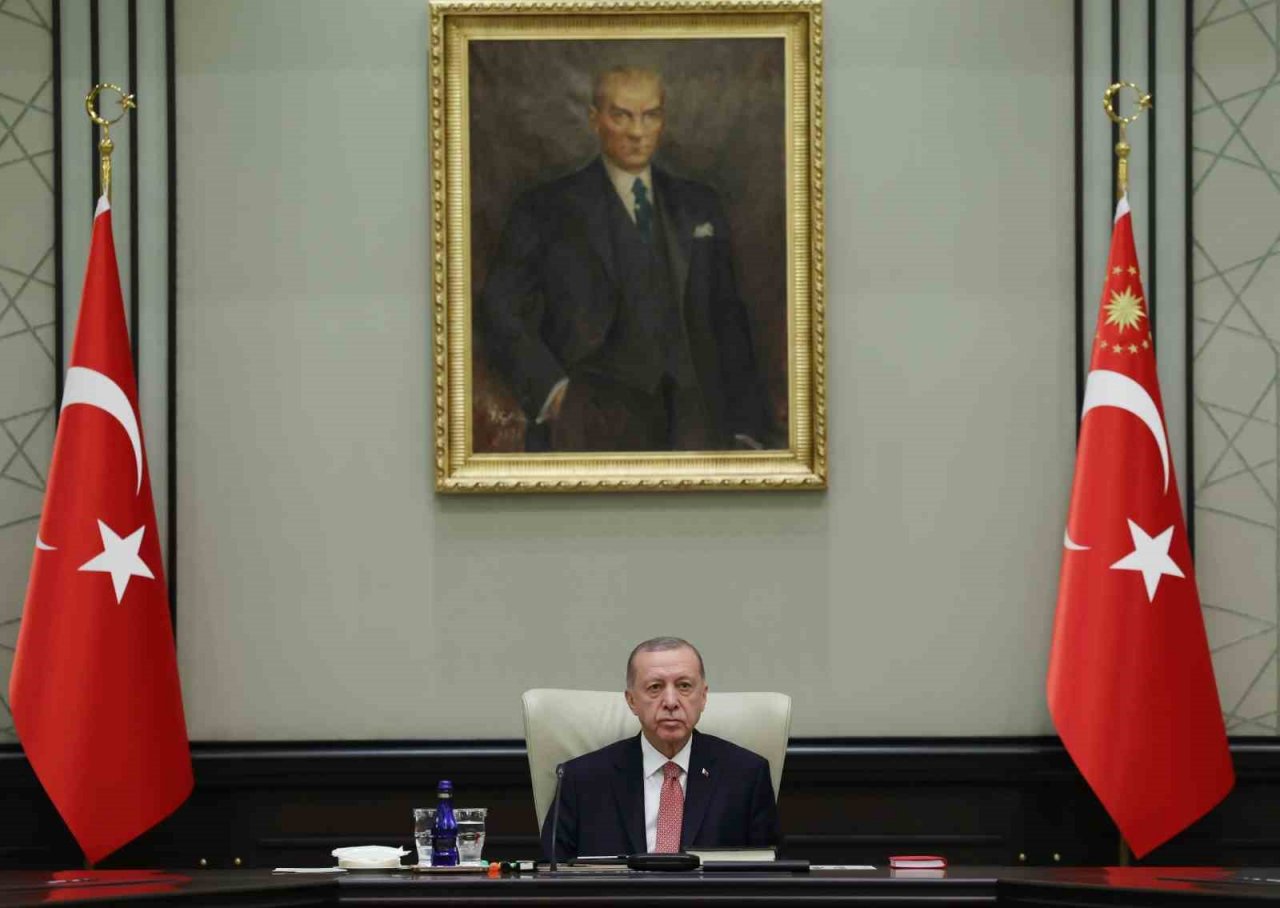 Cumhurbaşkanlığı Kabinesi, Cumhurbaşkanı Recep Tayyip Erdoğan başkanlığında Beştepe’de toplandı.