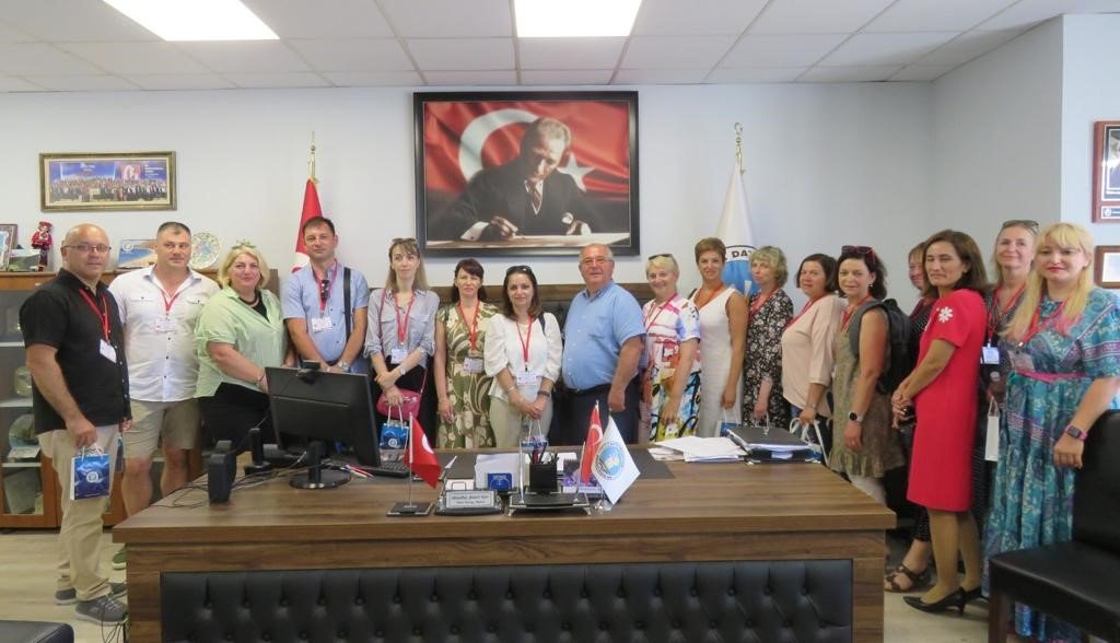 Datça Avrupalı misafirlerini ağırlıyor