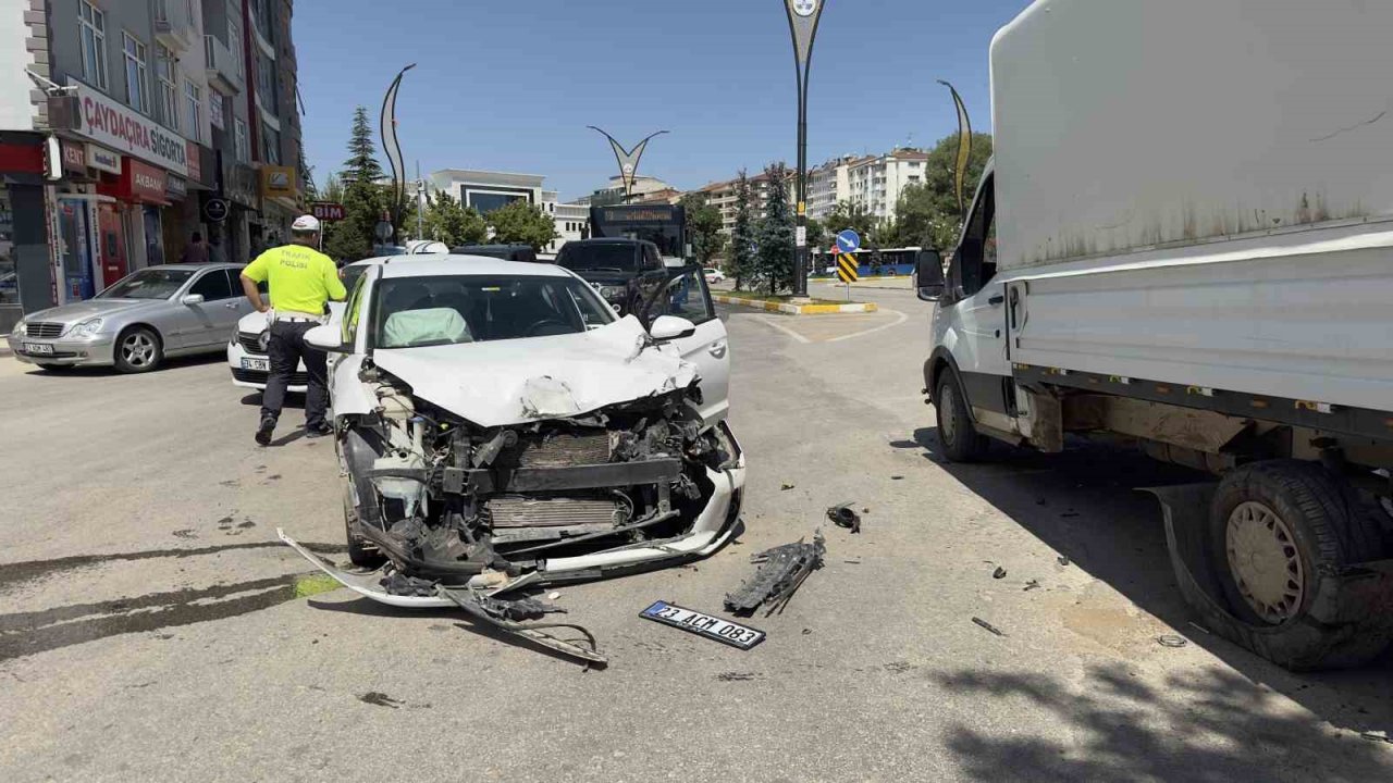 Elazığ’da trafik kazası