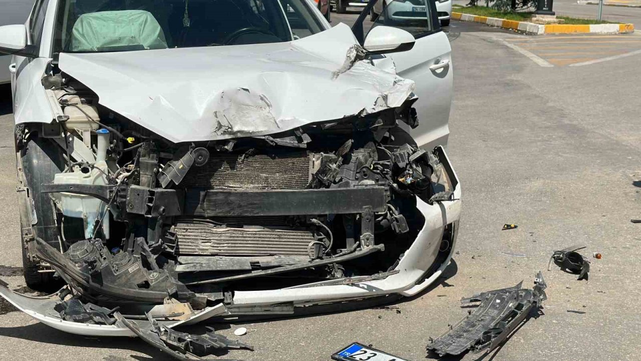 Elazığ’da trafik kazası