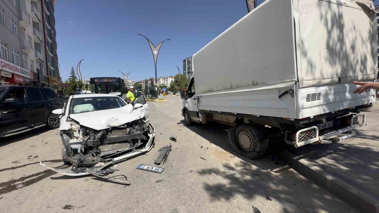 Elazığ’da trafik kazası