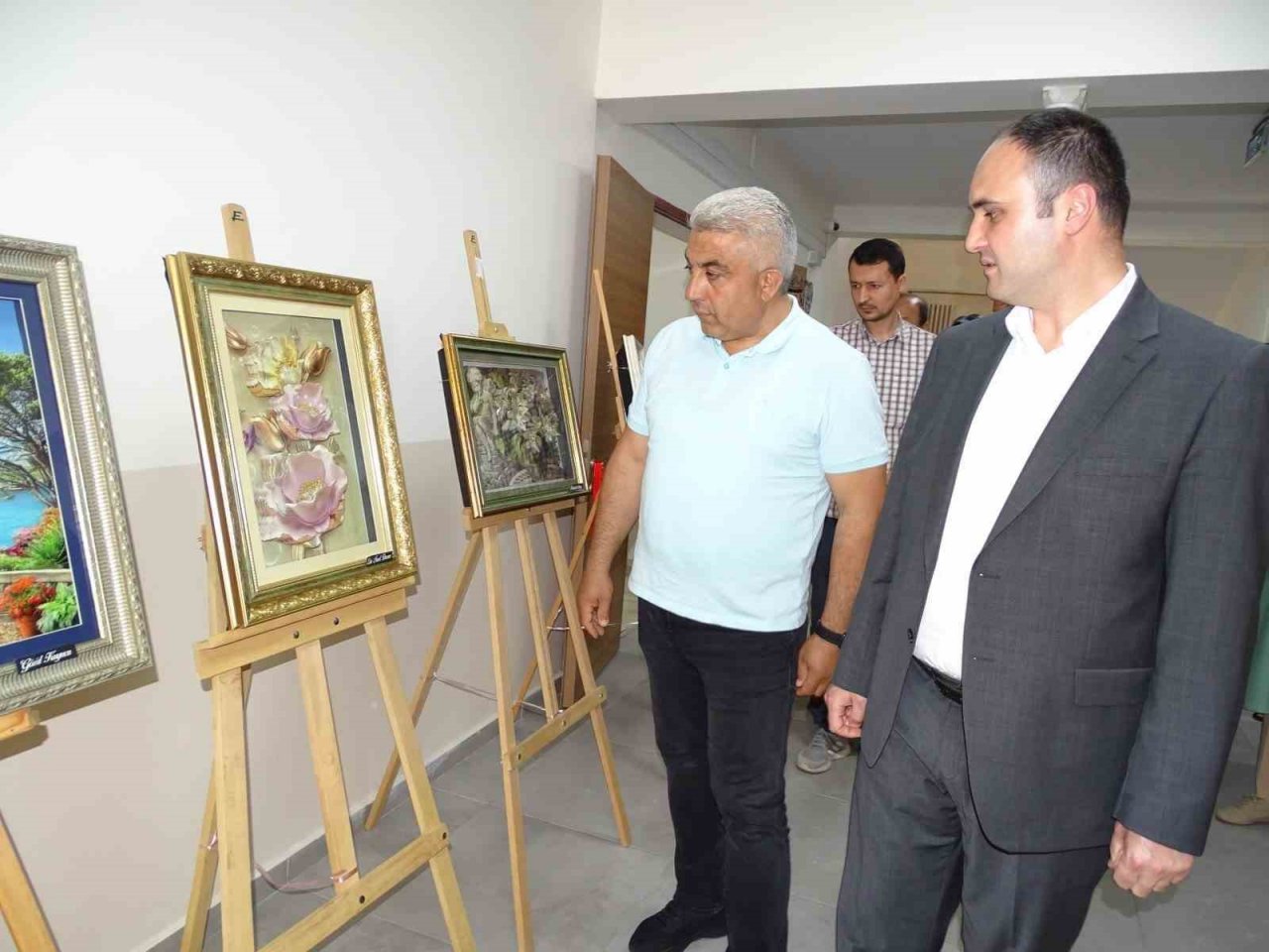 Hisarcık’ta yıl sonu karma sergi