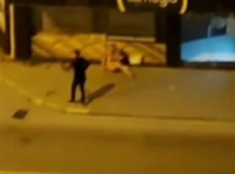 Sokak ortasında dayak yedi, polis gelince şikayetçi olmadı