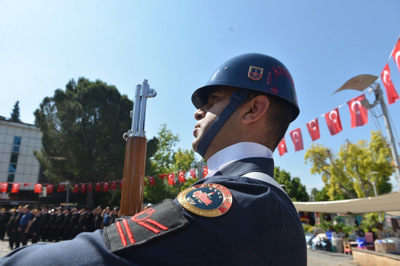 Jandarma Teşkilatının 184. kuruluş yıl dönümünde şehitler anıldı
