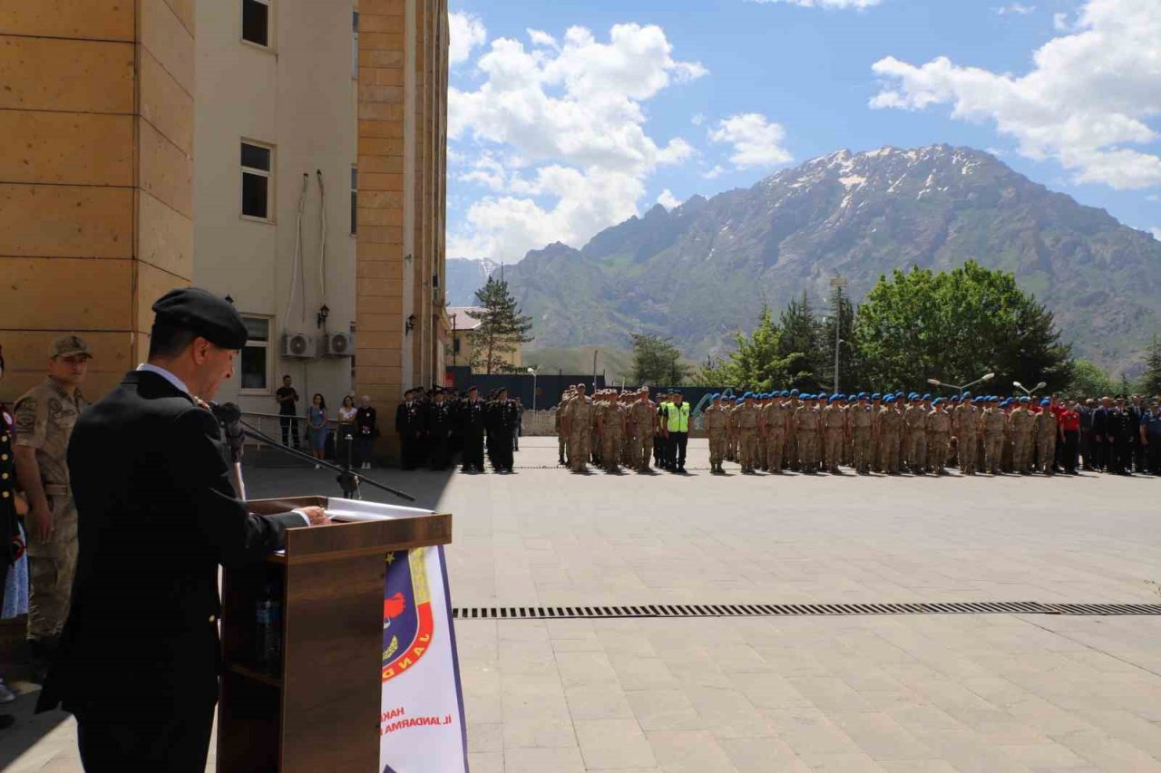 Jandarmanın 184. kuruluş yıl dönümü Hakkari’de kutlandı