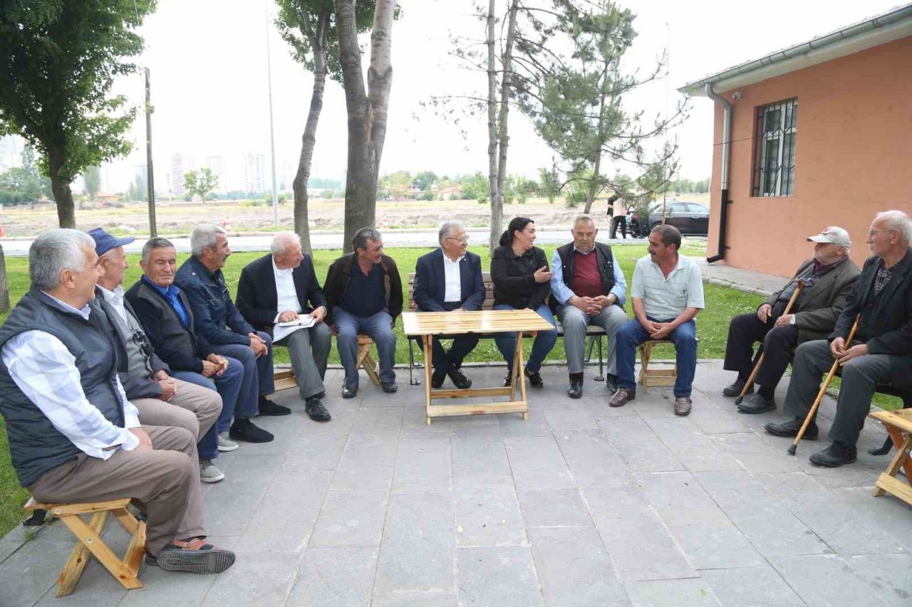 Başkan Büyükkılıç’a mahalle ziyaretlerinde yoğun ilgi