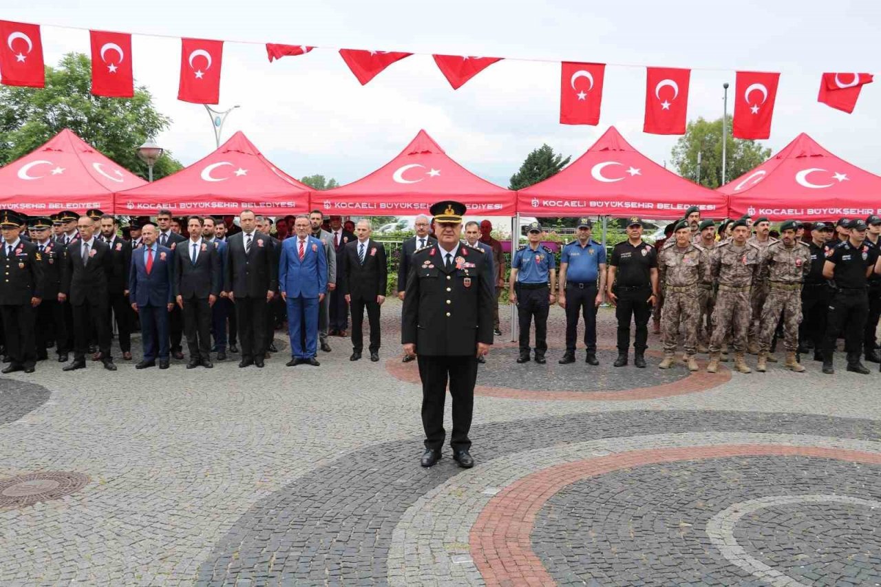 Jandarma’nın 184. yaşı Kocaeli’de anıldı