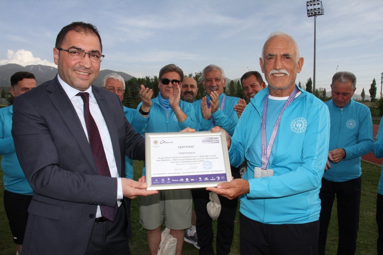 Maraton kartalları ödüllendirildi