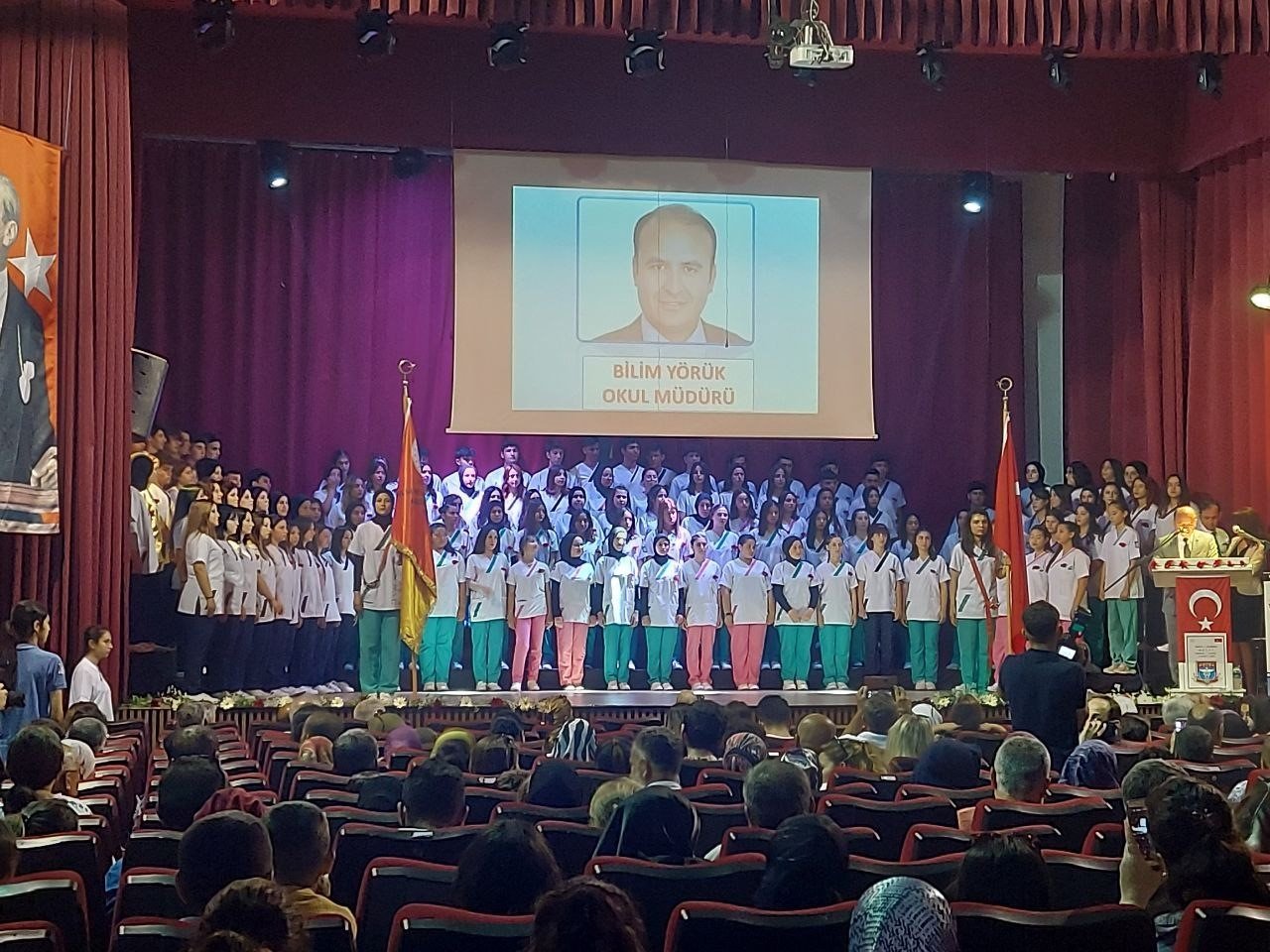 Melsa Mesleki Teknik ve Anadolu Lisesi’nde mezuniyet heyecanı