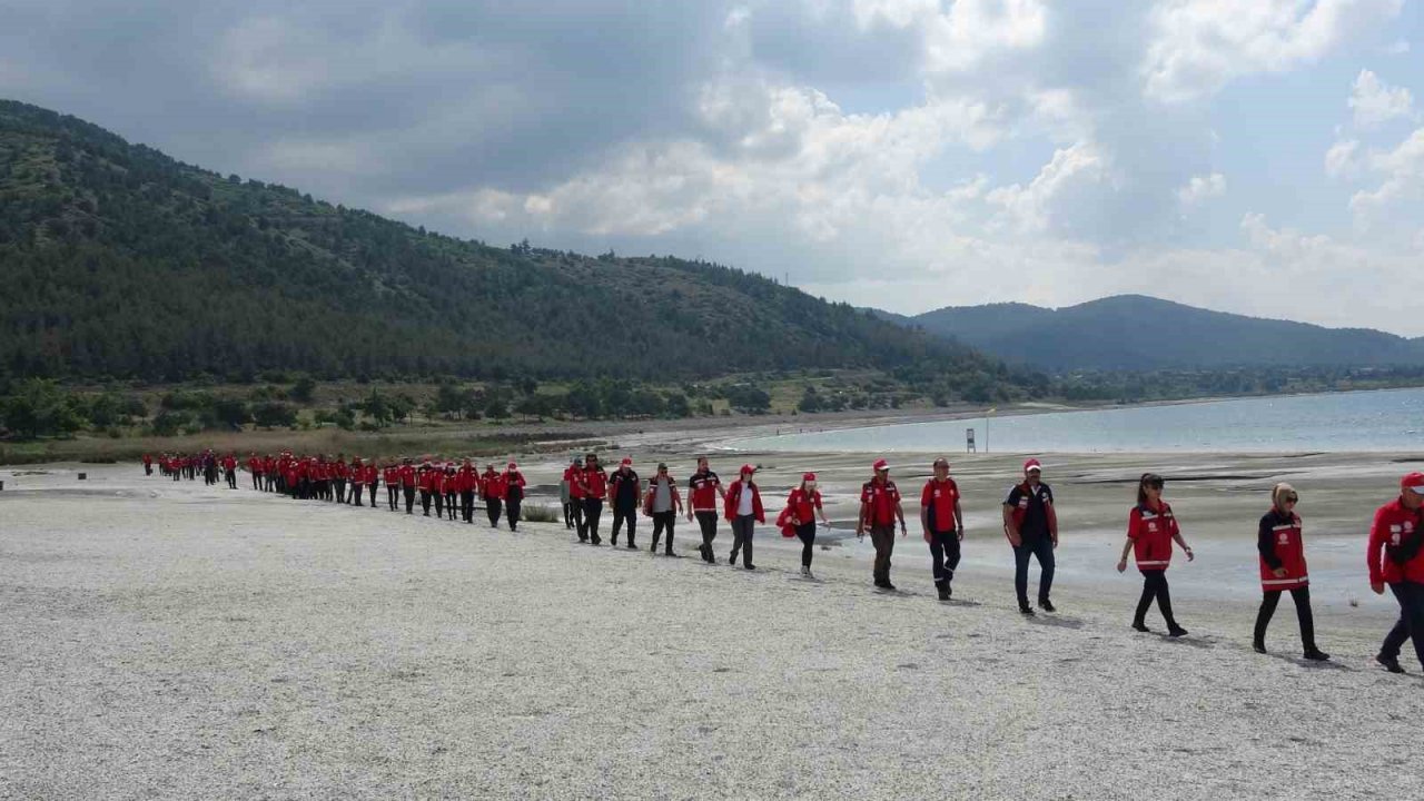 Dünyaca ünlü Salda Gölü’nde su altı arama kurtarma tatbikatı