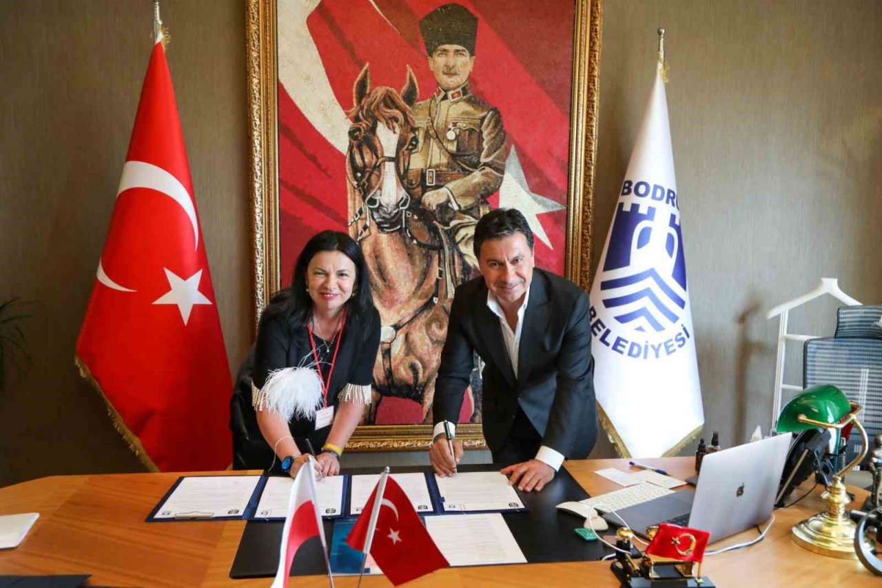Ogrodzieniec ve Bodrum Belediyesi’nden iyi niyet protokolü