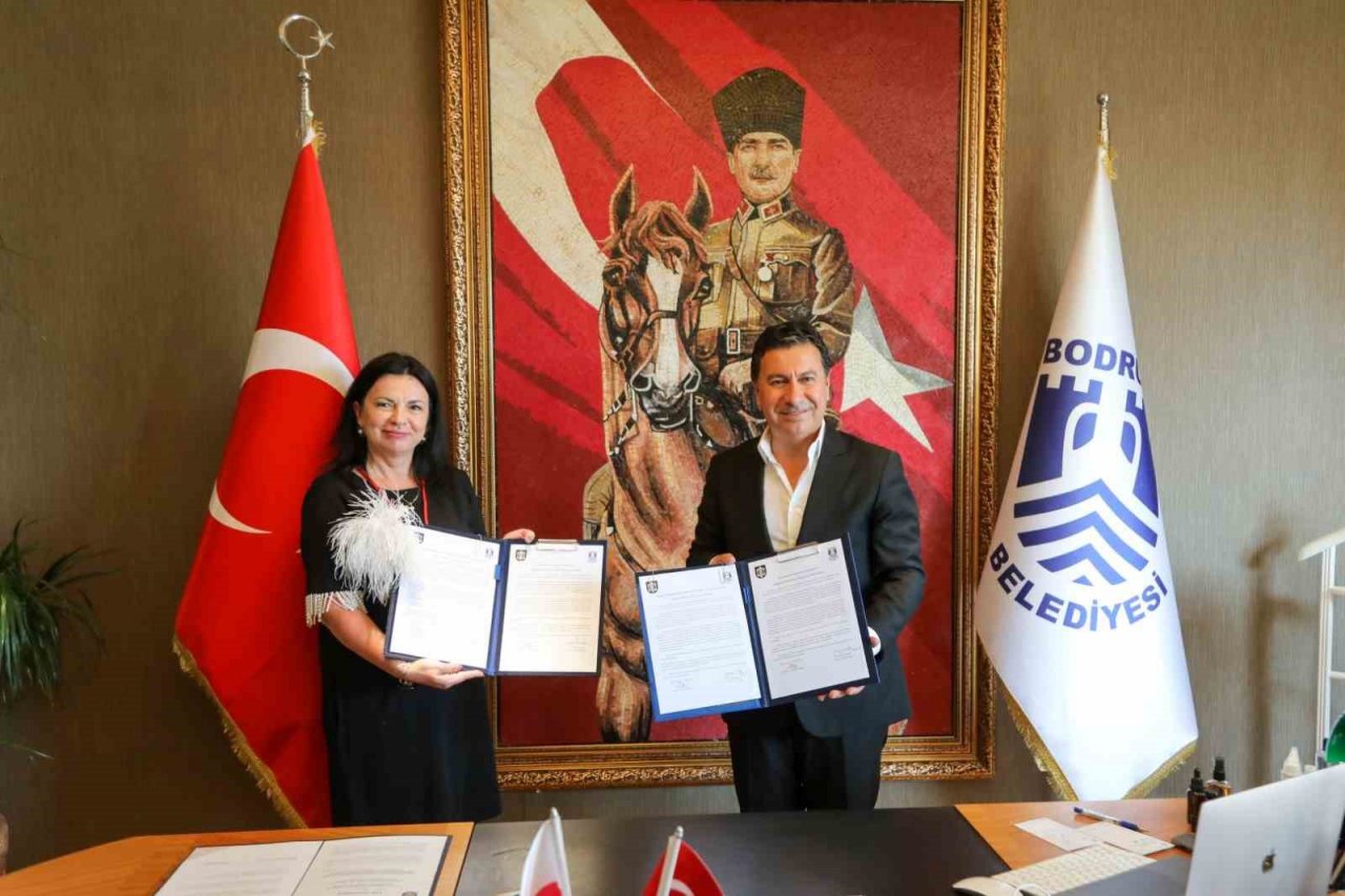Ogrodzieniec ve Bodrum Belediyesi’nden iyi niyet protokolü