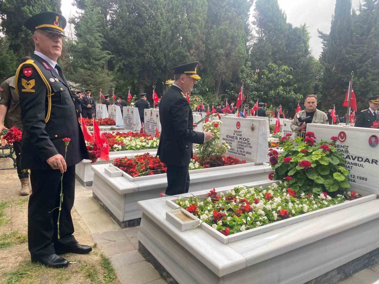 Jandarma Teşkilatının 184. kuruluş yıl dönümünde şehitler anıldı