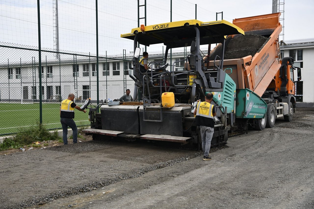 Samsun’da milli maç hazırlığı