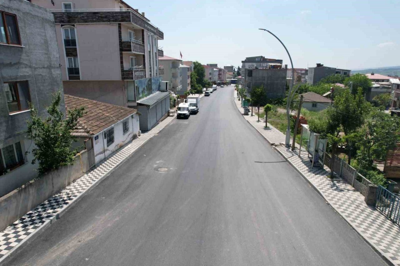 Dilovası İstiklal Caddesi yenilendi