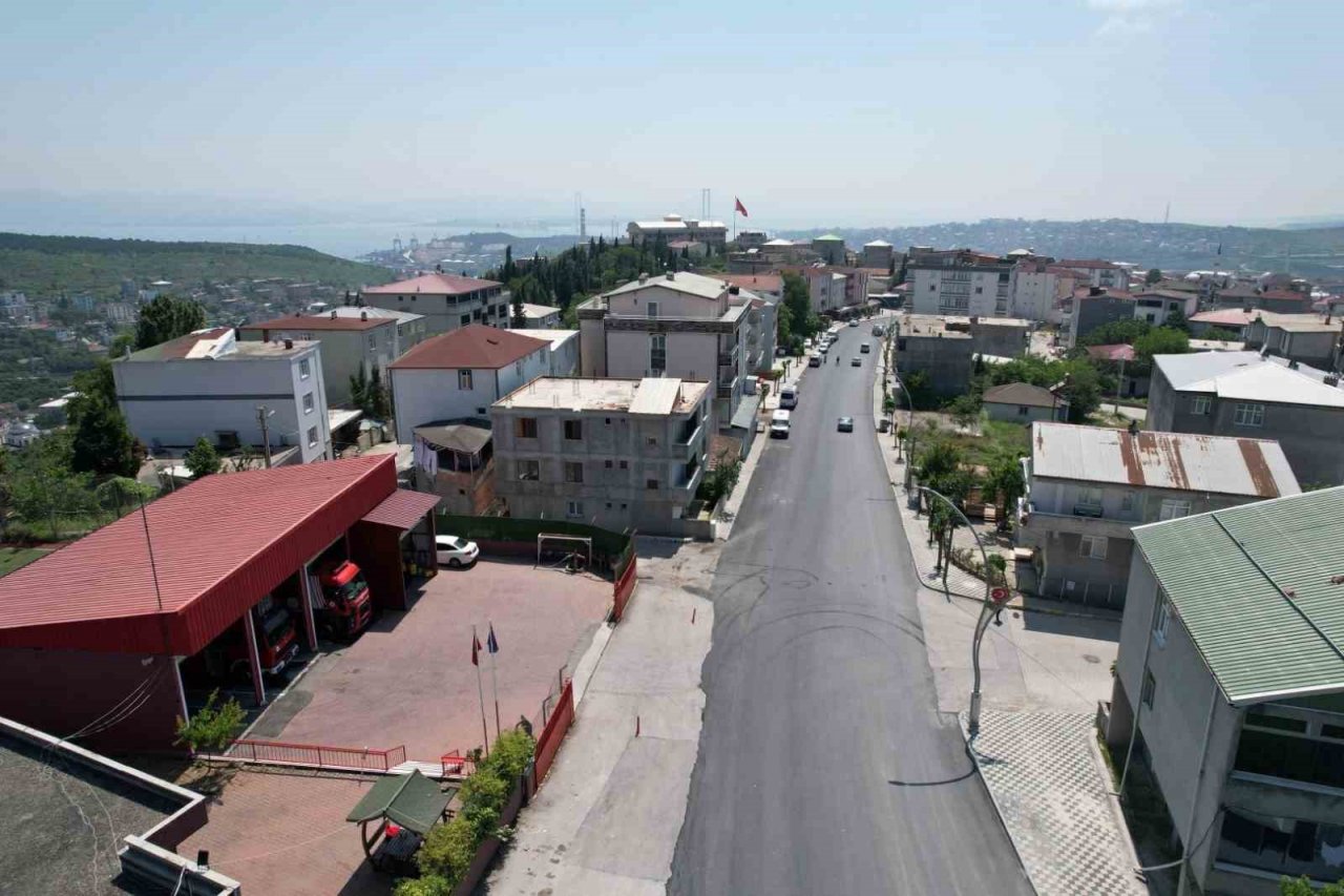 Dilovası İstiklal Caddesi yenilendi