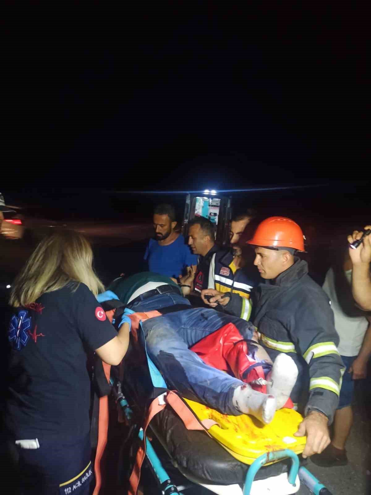 Aydın’da trafik kazası: 1 yaralı