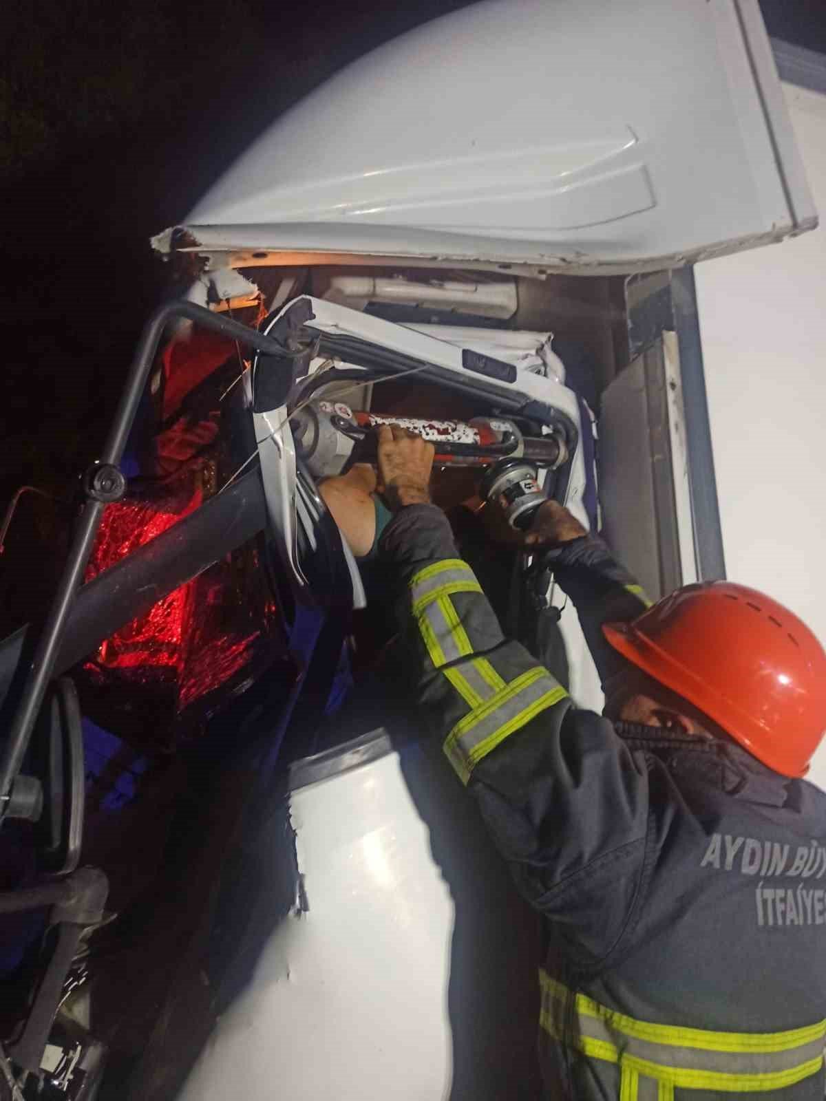 Aydın’da trafik kazası: 1 yaralı