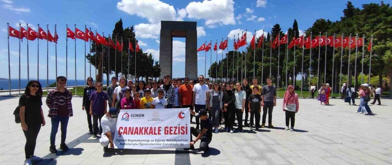 Depremzede öğrenciler, Çanakkale gezisinden döndü